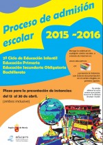 proceso admision 15-16